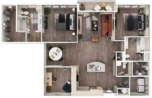 2940 Disney Street 1-2 Beds Apartment for Rent - Photo Gallery 30